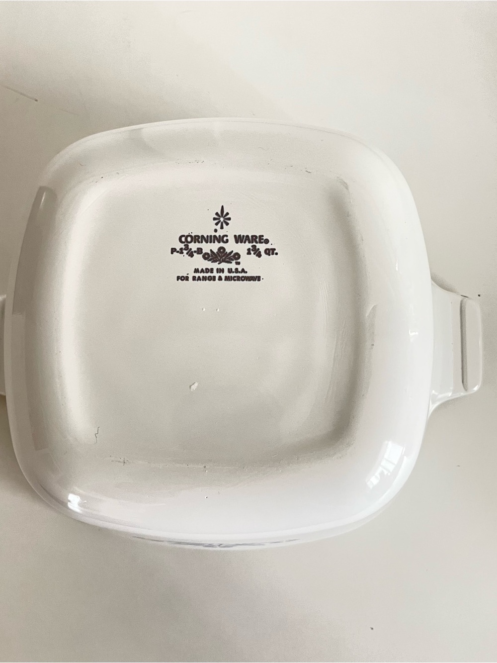 VTG Corning Ware Blue Cornflower 1 3/4 Quart Casserole Dish NO LID USA - Picture 4 of 6